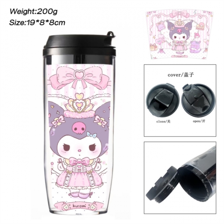 Sanrio Anime double-layer insulated water bottle and cup 350ML
