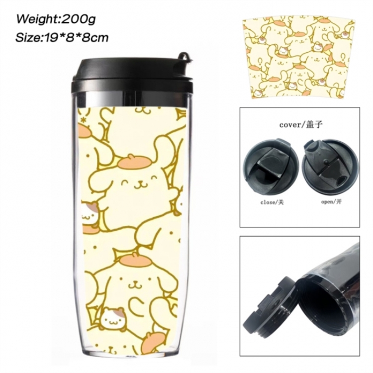 Sanrio Anime double-layer insulated water bottle and cup 350ML