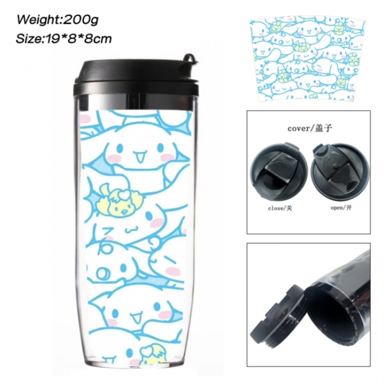 Sanrio Anime double-layer insulated water bottle and cup 350ML