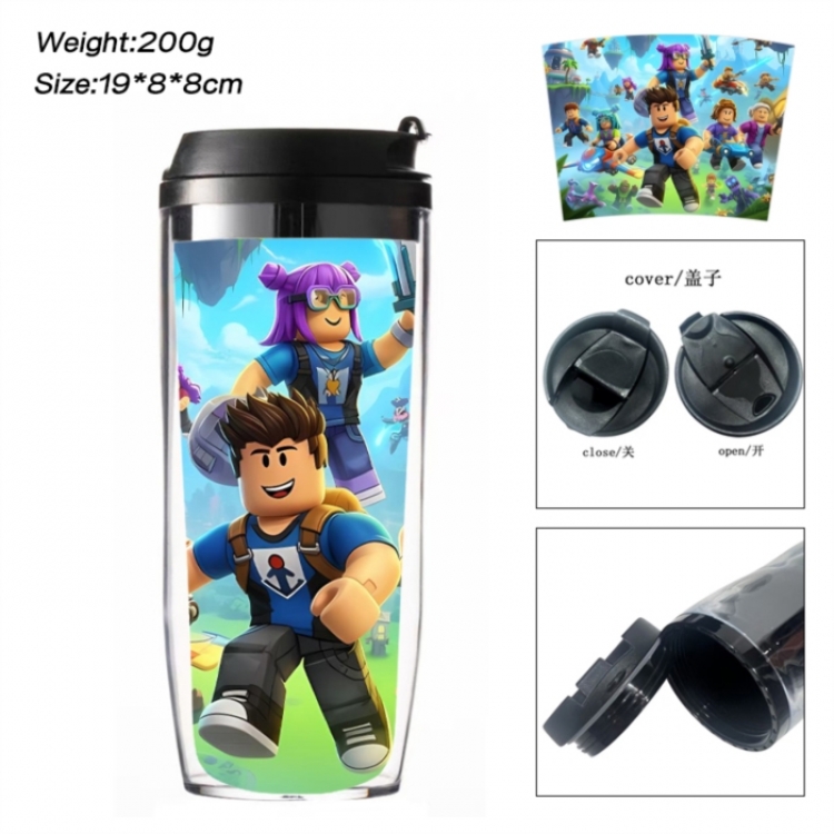 Roblox Anime double-layer insulated water bottle and cup 350ML