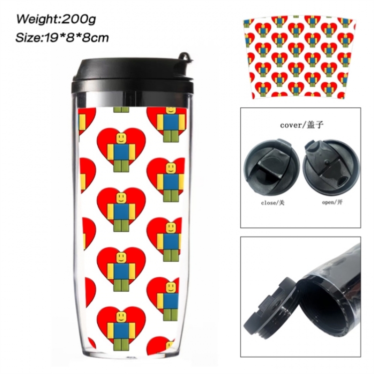 Roblox Anime double-layer insulated water bottle and cup 350ML