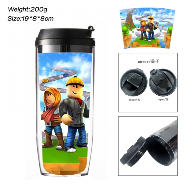 Roblox Anime double-layer insulated water bottle and cup 350ML