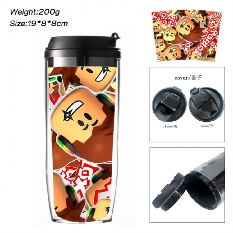 Roblox Anime double-layer insulated water bottle and cup 350ML