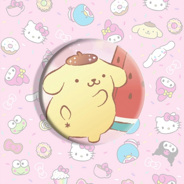 Sanrio Anime tinplate brooch badge price for 5 pcs