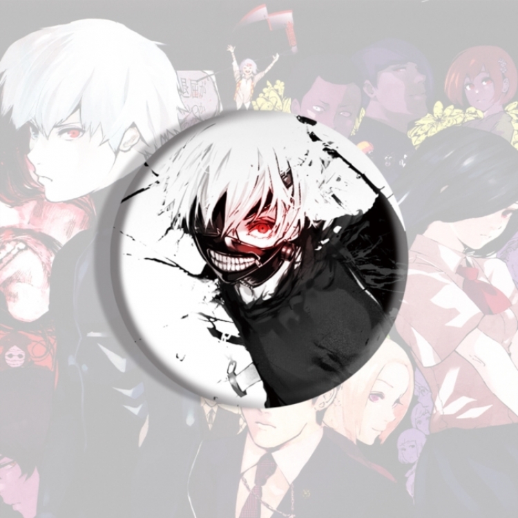 Tokyo Ghoul Anime tinplate brooch badge price for 5 pcs
