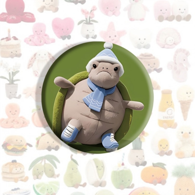 Jellycat Anime tinplate brooch badge price for 5 pcs