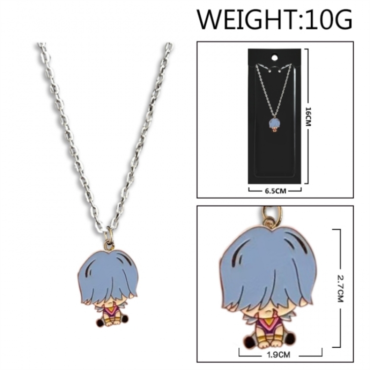 K-Pop:Demon Hunters Anime peripheral colorful drip oil alloy necklace price for 5 pcs
