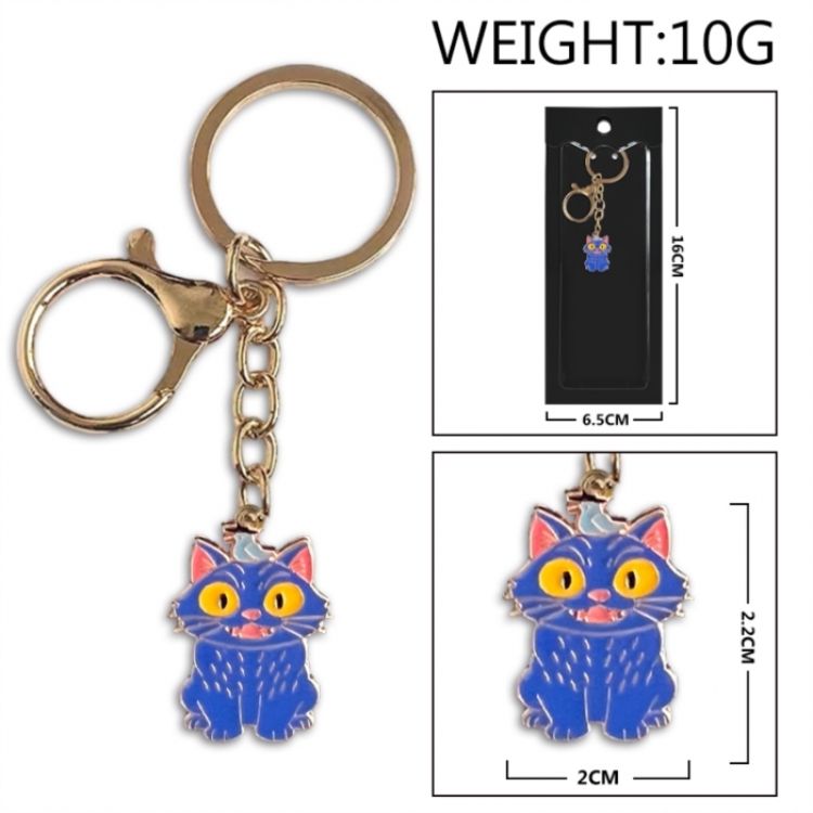 K-Pop:Demon Hunters Anime peripheral colorful drip oil alloy keychain pendant price for 5 pcs