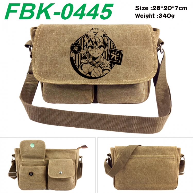 Toilet-bound Hanako-kun  Anime peripheral canvas shoulder bag shoulder bag 28x20x7cm