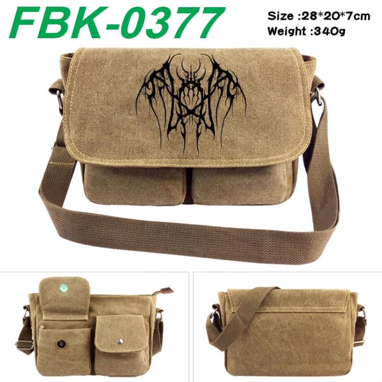 Sleep Token Anime peripheral canvas shoulder bag shoulder bag 28x20x7cm