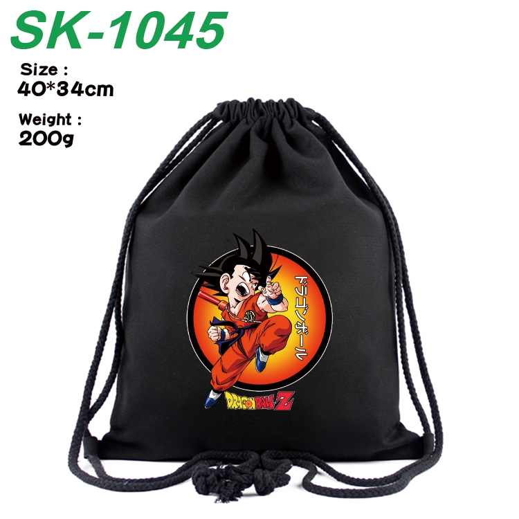 DRAGON BALL Anime Coloring Book Drawstring Backpack 40X34cm 200g