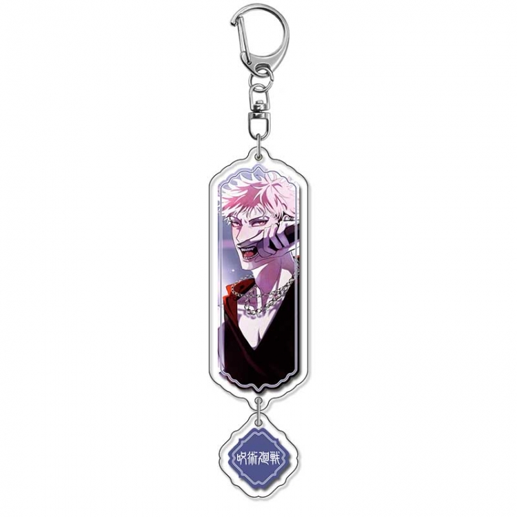 Jujutsu Kaisen Anime peripheral acrylic keychain Long pendant 8.5cm price for 5 pcs