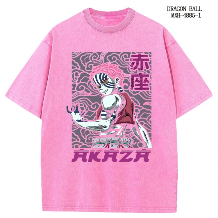 Demon Slayer Kimets Anime peripheral pure cotton washed and worn T-shirt from S to 2XL