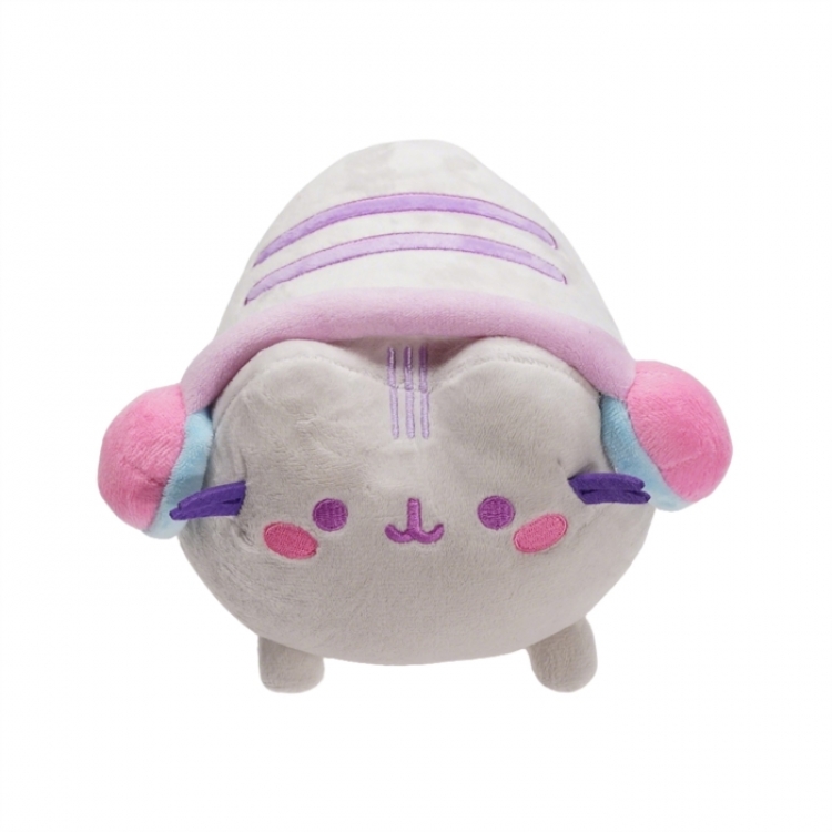 Headphone Cat Anime peripheral plush toys 13x20cm 170g