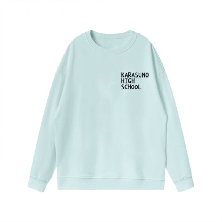 Haikyuu!! Anime print fashion casual hooded sweater  from S to 3XL