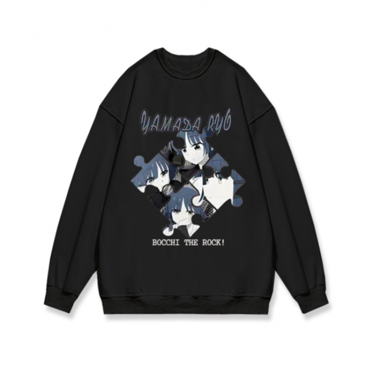 BOCCHI THE ROCK! Anime print fashion casual hooded sweater  from S to 3XL