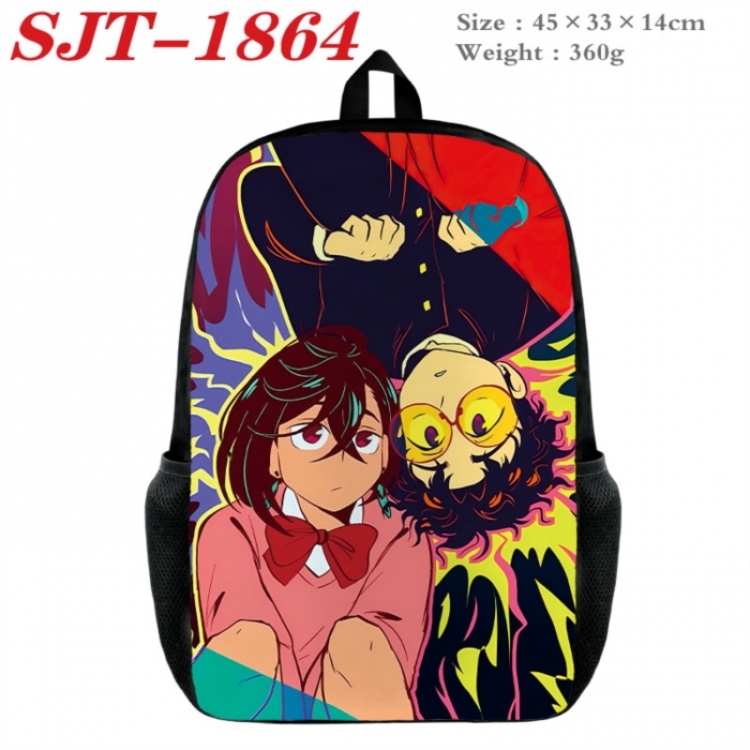 DANDADAN Anime nylon canvas backpack student backpack 45x33x14cm