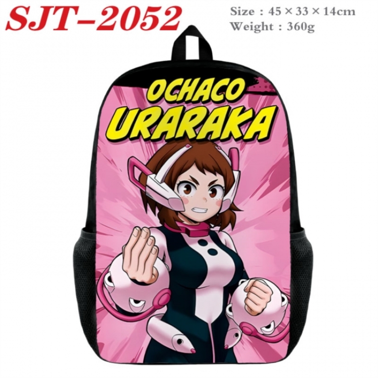 My Hero Academia Anime nylon canvas backpack student backpack 45x33x14cm