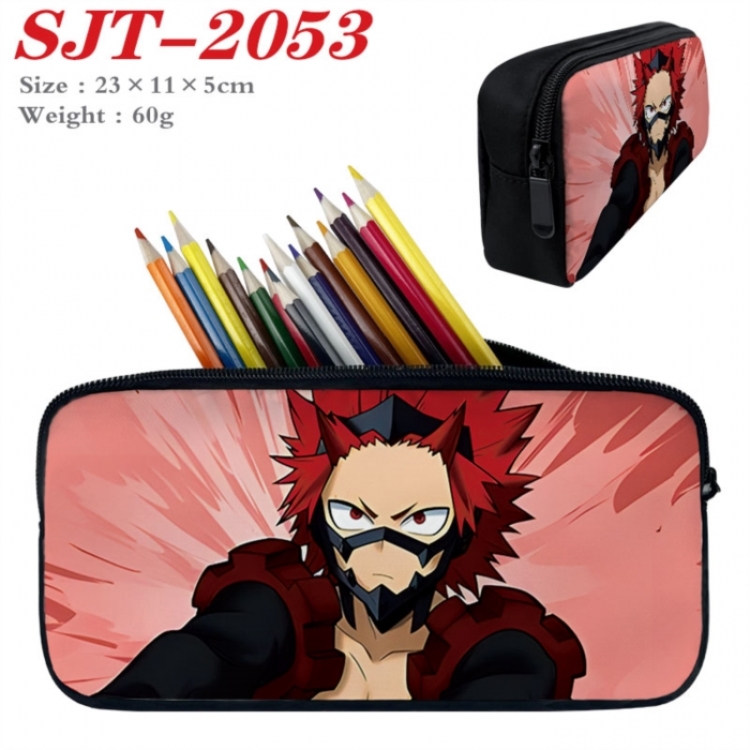 My Hero Academia Anime nylon student pencil case 23x11x5cm 