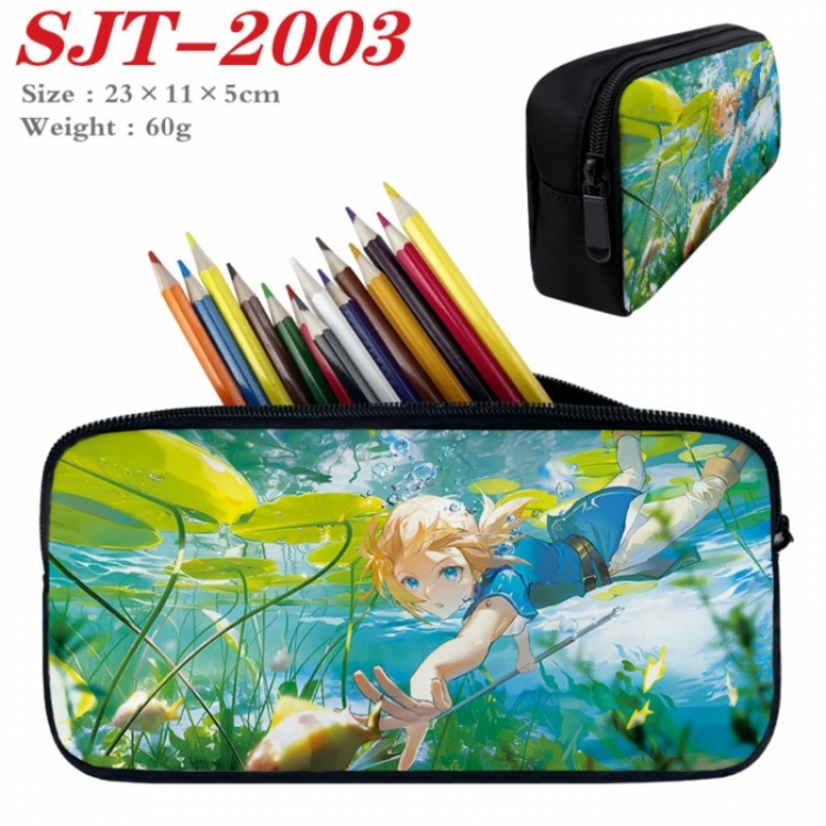 The Legend of Zelda Anime nylon student pencil case 23x11x5cm 