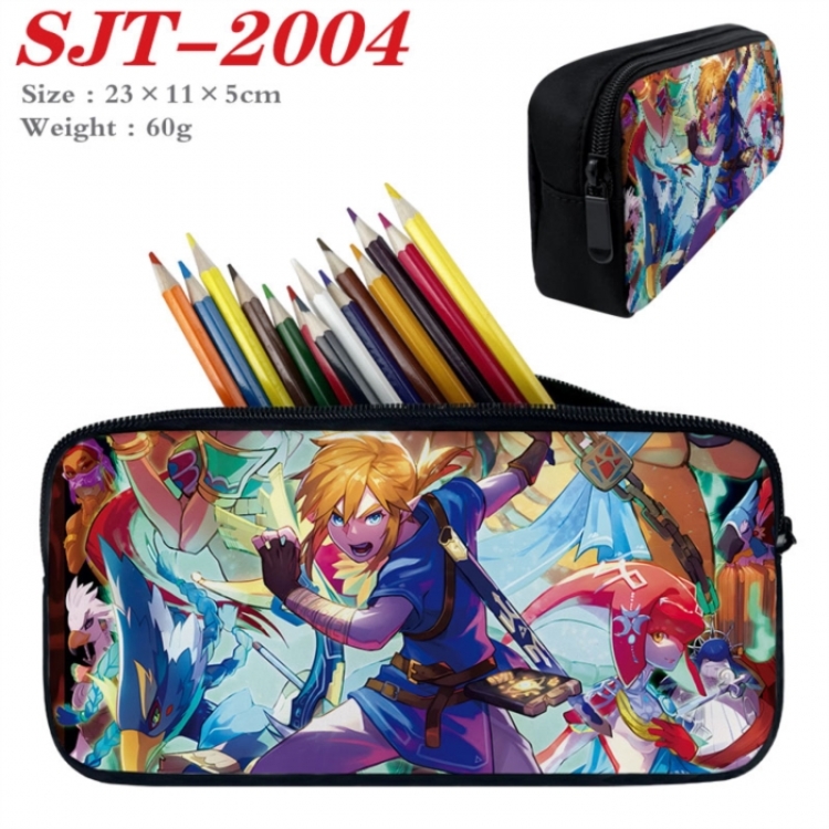The Legend of Zelda Anime nylon student pencil case 23x11x5cm 
