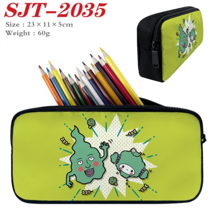 Mob Psycho 100 Anime nylon student pencil case 23x11x5cm 