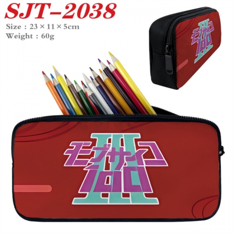 Mob Psycho 100 Anime nylon student pencil case 23x11x5cm 