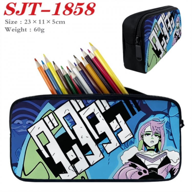 DANDADAN Anime nylon student pencil case 23x11x5cm 