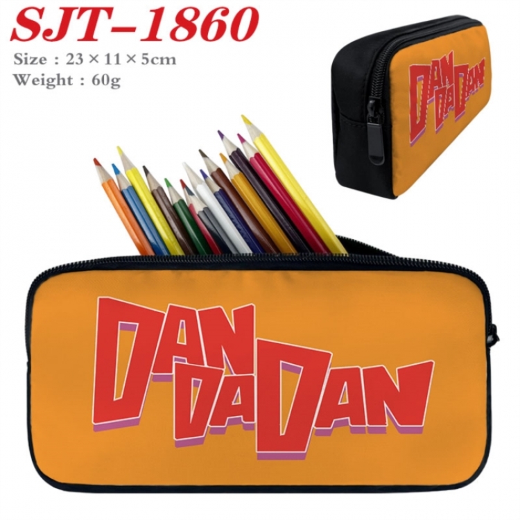 DANDADAN Anime nylon student pencil case 23x11x5cm 