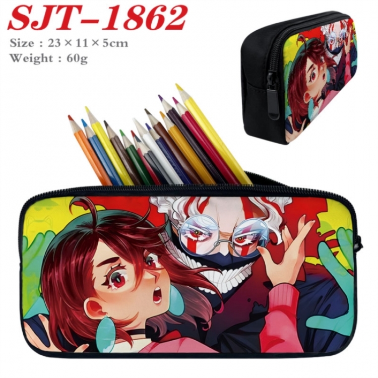 DANDADAN Anime nylon student pencil case 23x11x5cm 