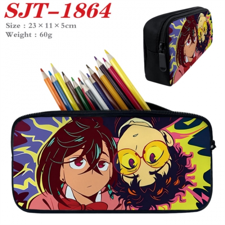 DANDADAN Anime nylon student pencil case 23x11x5cm 