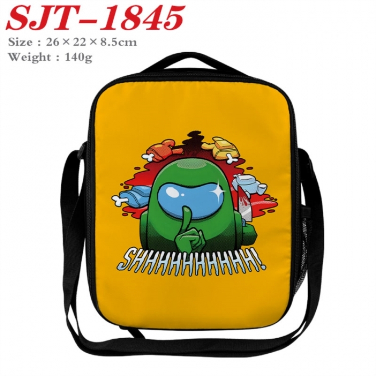 Among Us Anime Lunch Bag Crossbody Bag 26x22x8.5cm 