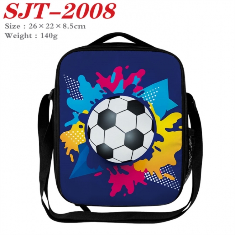 Football Anime Lunch Bag Crossbody Bag 26x22x8.5cm 