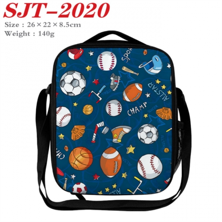 Football Anime Lunch Bag Crossbody Bag 26x22x8.5cm 