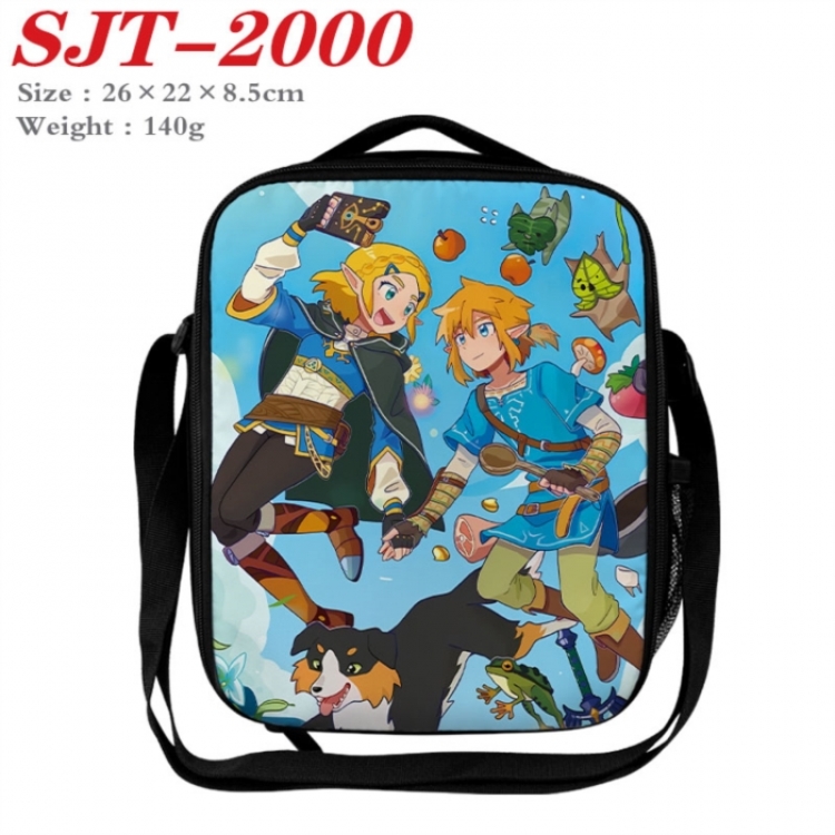 The Legend of Zelda Anime Lunch Bag Crossbody Bag 26x22x8.5cm 