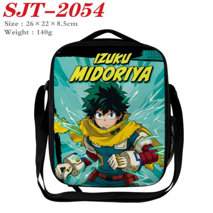 My Hero Academia Anime Lunch Bag Crossbody Bag 26x22x8.5cm 