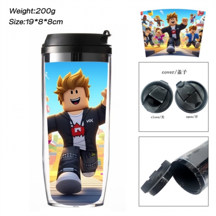 Roblox Anime double-layer insulated water bottle and cup 350ML