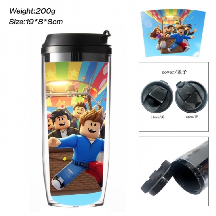 Roblox Anime double-layer insulated water bottle and cup 350ML