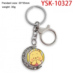 Winnie Anime double-sided crys...