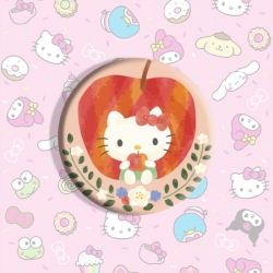 Sanrio Anime tinplate brooch b...