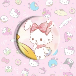 Sanrio Anime tinplate brooch b...