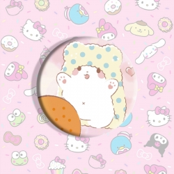 Sanrio Anime tinplate brooch b...