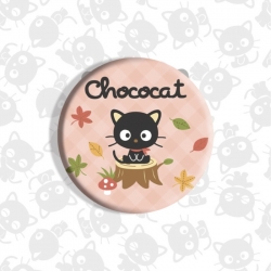 Sanrio Anime tinplate brooch b...