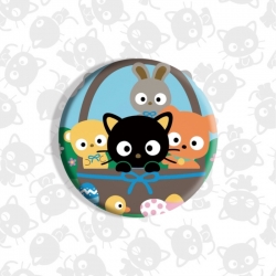 Sanrio Anime tinplate brooch b...