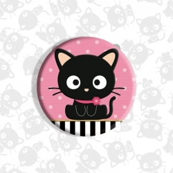Sanrio Anime tinplate brooch b...