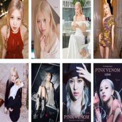 BLACK PINK Embossed poster 8 p...