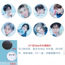 BTS Anime Round cloth film bro...