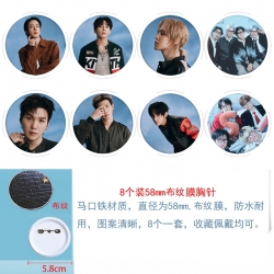 BTS Anime Round cloth film bro...