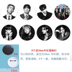 BTS Anime Round cloth film bro...