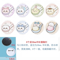 Chiikawa Anime Round cloth fil...